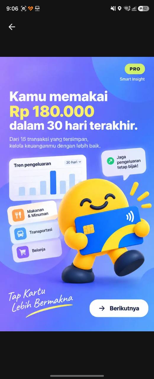 Smart Insight pengeluaran eMoney Ku